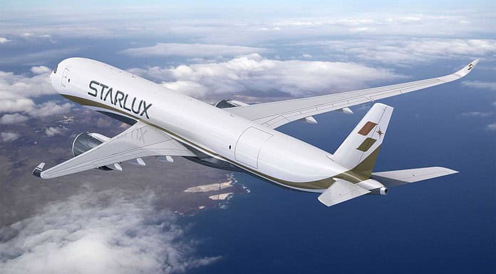 STARLUX steigert Frachtkapazität mit Airbus STARLUX Airlines Airbus A350F
