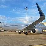 Air Astana erweitert Airbus-Flotte mit neuem A320neo Air Astana Airbus A320 auf dem Vorfeld