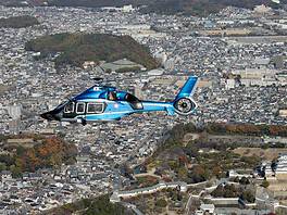 Japans nationale Polizeibehörde fliegt Airbus H160