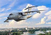 Embraer C-390 over Bangalore