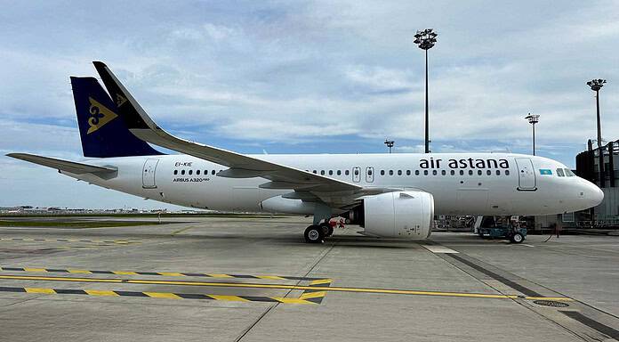 Air Astana Group erweitert Flotte mit Airbus A320neo auf 60 Jets Air Astana Airbus A320neo