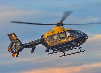 Airbus H135 im Dienst des National Police Air Service (NPAS)