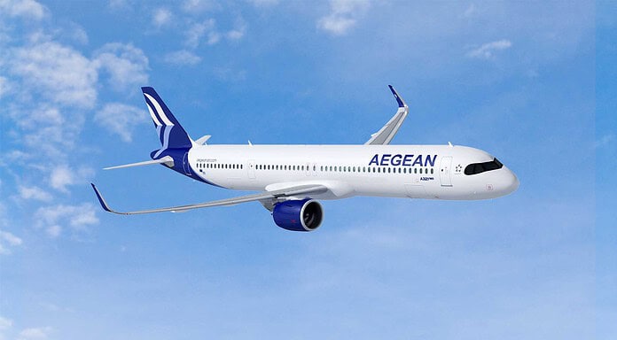 AEGEAN verstärkt Flotte mit acht Airbus A321neo AEGEAN Airbus A320neo