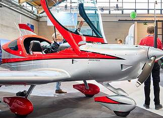 Impression auf der AERO 2024