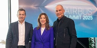 Airbus Foundation und Solar Impulse Foundation: Guillaume Faury, Julie Kitcher and Bertrand Piccard