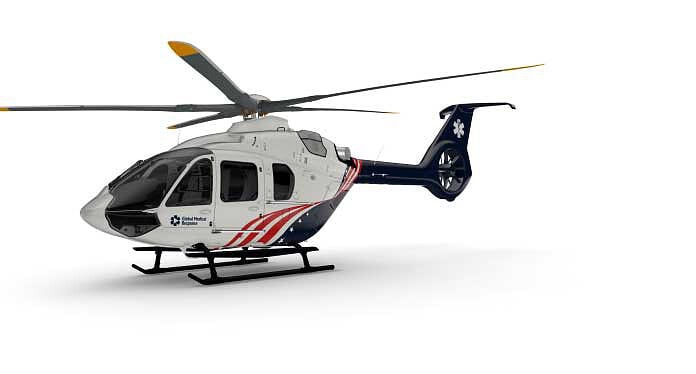 GMR und Airbus schließen Vertrag über H140 Rettungshelis Global Medical Response (GMR) Airbus H140