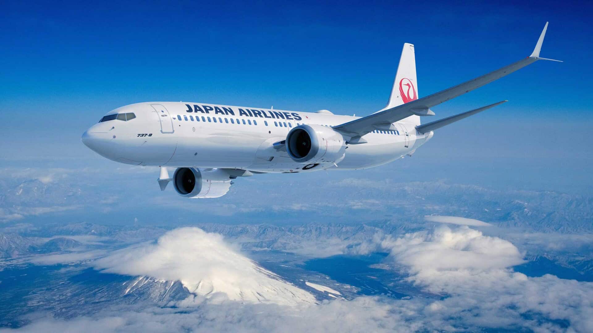 Japan Airlines Boeing 737-8