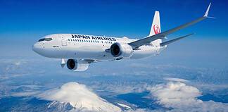 Japan Airlines Boeing 737-8