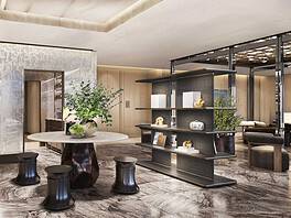 Korean Air: New look, new lounges Rendering of Korean Air's new First Class Lounge in Terminal 2 of Incheon International Airport