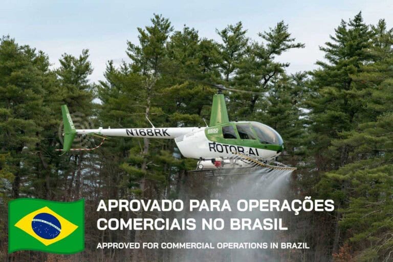 Sprayhawk darf in Brasilien operieren