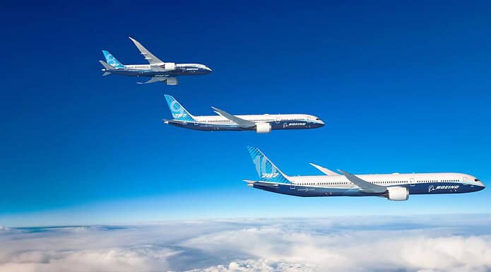 Boeing Rekord: 1 Milliarde Passagiere in 787 Dreamliner-Flotte Boeing 787 Dreamliner Familie