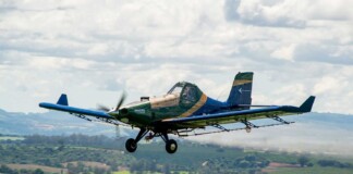 Embraer IPANEMA 203 Nova pintura