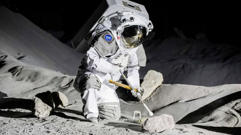 LUNA soil investigations on the “Moon on Earth”
