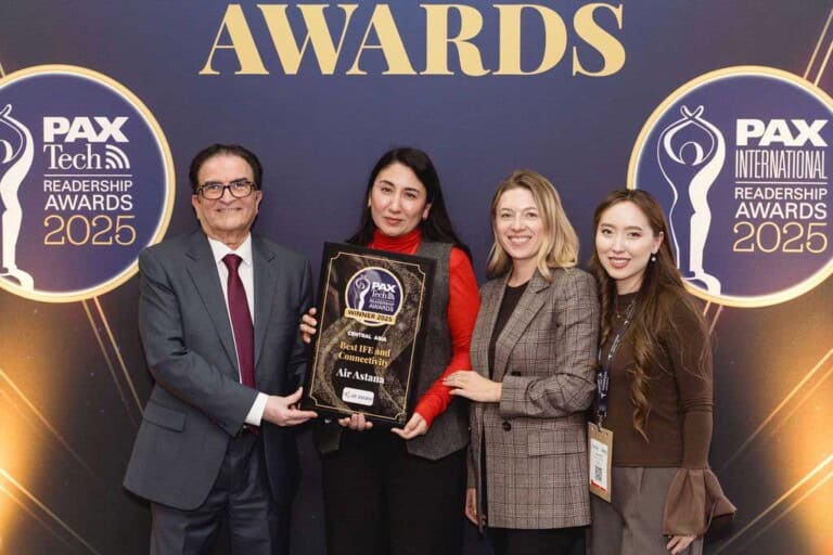 Air Astana auf der Aircraft Interiors Expo 2025 mit mehreren Awards ausgezeichnet