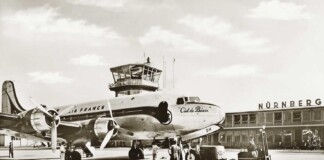Air France auf dem Albrecht Dürer Airport Nürnberg