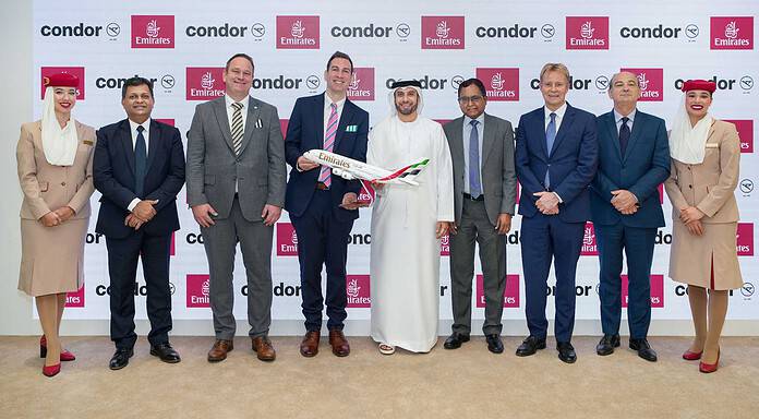 Emirates und Condor starten Codeshare-Partnerschaft Emirates und Condor starten offiziell gegenseitiges Codeshare-Abkommen