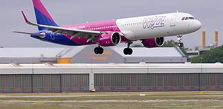 Wizz Air at Hamburg Airport
