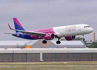 Wizz Air am Flughafen Hamburg