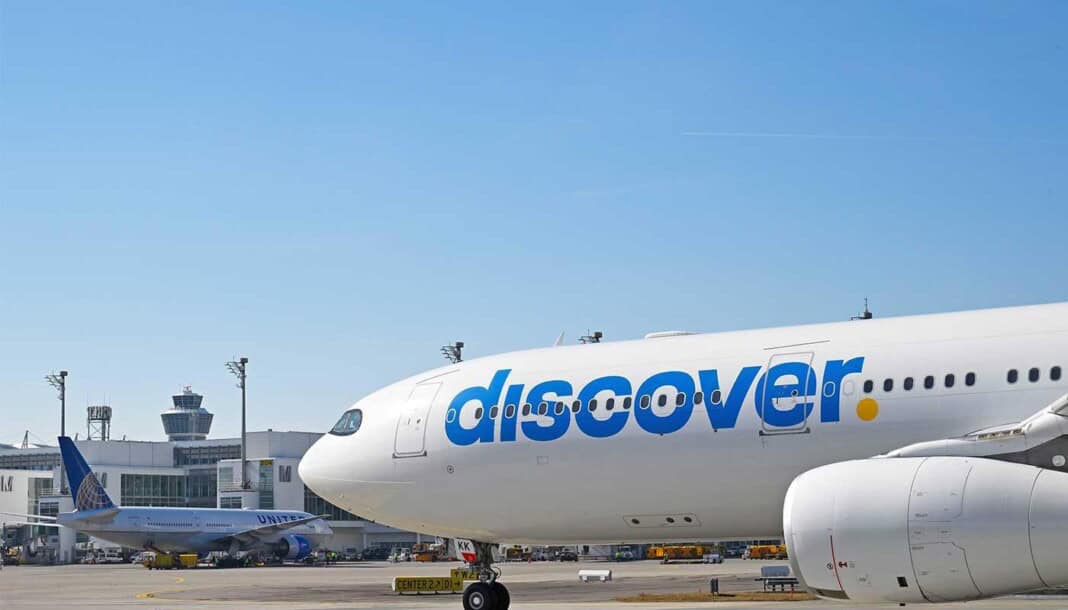 Discover Airlines am Flughafen München