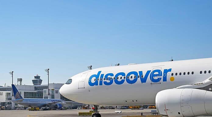 Flughafen München: Discover Airlines fliegt nach Calgary (Kanada) Discover Airlines am Flughafen München
