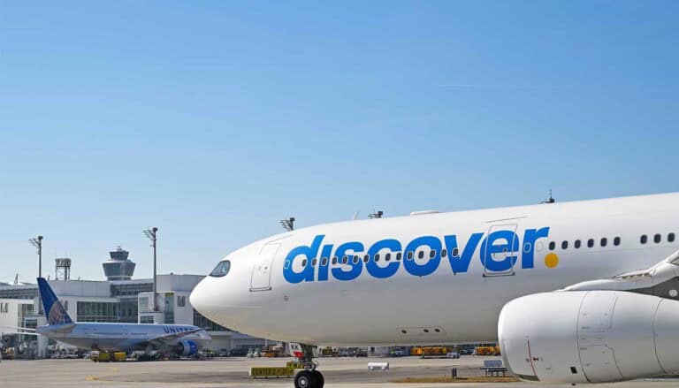 Discover Airlines am Flughafen München