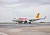 Dortmund Airport, Flugvorfeld, Pegasus Erstflug nach Antalya