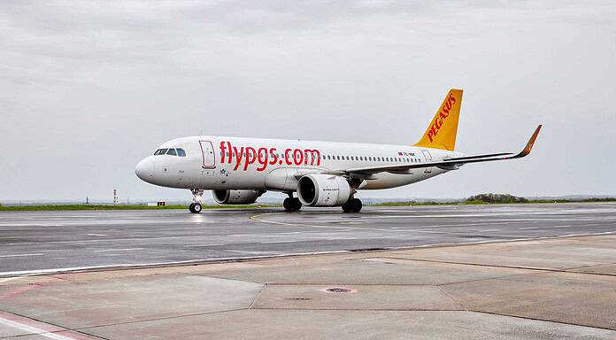 Dortmund Airport: Pegasus Airlines startet neue Antalya-Verbindung Dortmund Airport, Flugvorfeld, Pegasus Erstflug nach Antalya
