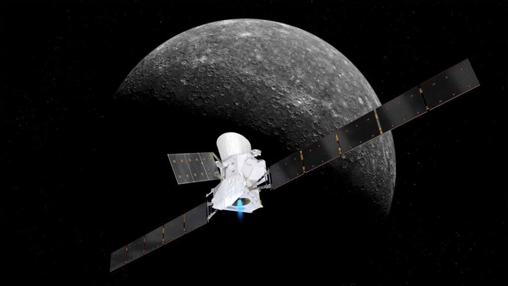 ESA-Mission BepiColombo (künstlerische Darstellung)