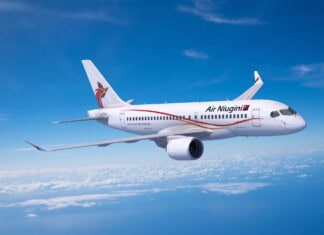 Air Niugini Airbus A220s
