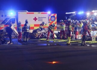 Flugunfallübung am Dortmund Airport