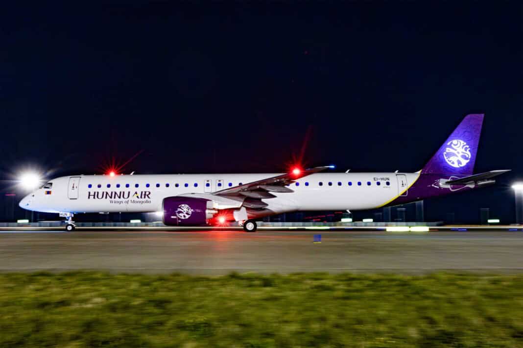 Hunnu Air Embraer E2 Beijing Daxing