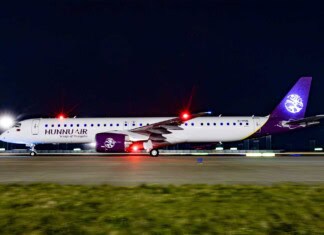 Hunnu Air Embraer E2 Beijing Daxing