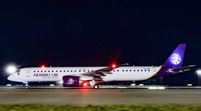 Hunnu Air startet mit Embraer E195-E2 zwischen Mongolei und China Hunnu Air Embraer E2 Beijing Daxing