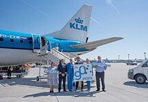 KLM feiert 90 Jahre in Frankfurt