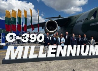 Litauen hat sich für das Transportflugzeug C-390 Millennium von Embraer entschieden, um seine militärische Einsatzbereitschaft zu stärken