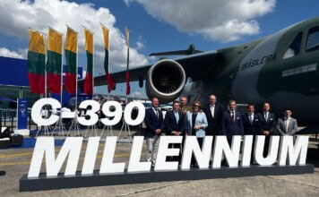 Litauen hat sich für das Transportflugzeug C-390 Millennium von Embraer entschieden, um seine militärische Einsatzbereitschaft zu stärken