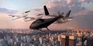 Eve eVTOL vertical take-off aircraft