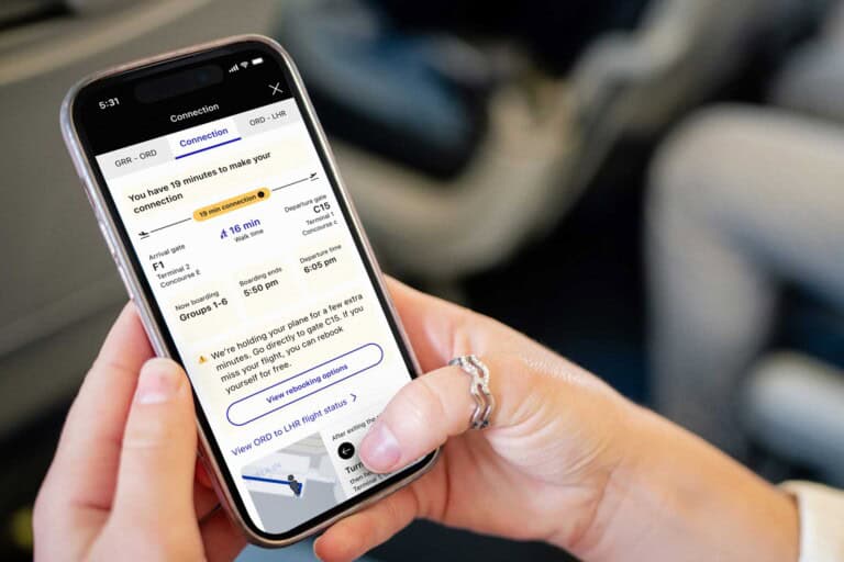 United Airlines-App ConnectionSaver