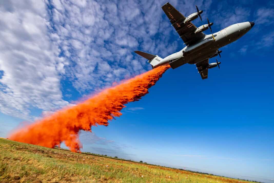 Airbus A400M-Flugtest in Nîmes