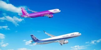 ANA (All Nippon Airways) and Peach Aviation - Airbus A321neo and A321XLR