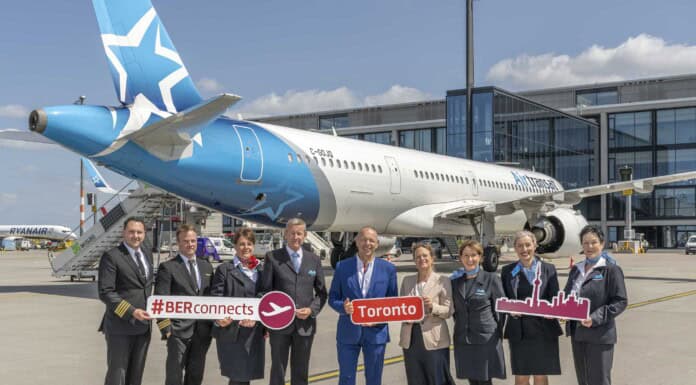 Air Transat neu am BER: Direktflug Berlin – Toronto (Kanada) Neue Langstrecke für den BER: Air Transat fliegt zweimal pro Woche vom BER nach Toronto in Kanada.