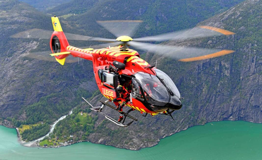 Airbus H145 der Norwegian Air Ambulance