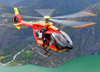 Airbus H145 der Norwegian Air Ambulance