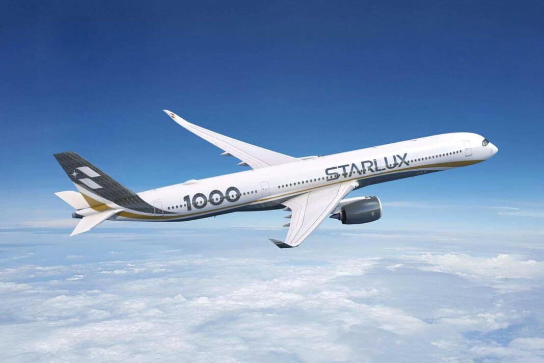 New livery from STARLUX for its A350-1000 fleet