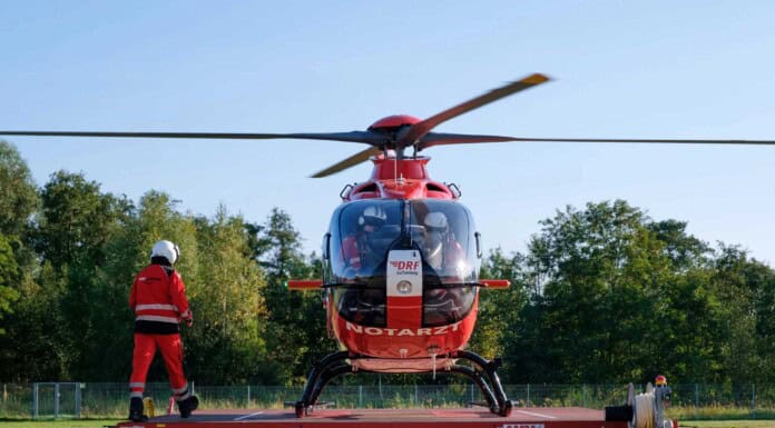 Christoph 44 der DRF Luftrettung in Göttingen feiert 45. Geburtstag Eine H135, wie sie als Christoph 44 im Dienst ist.