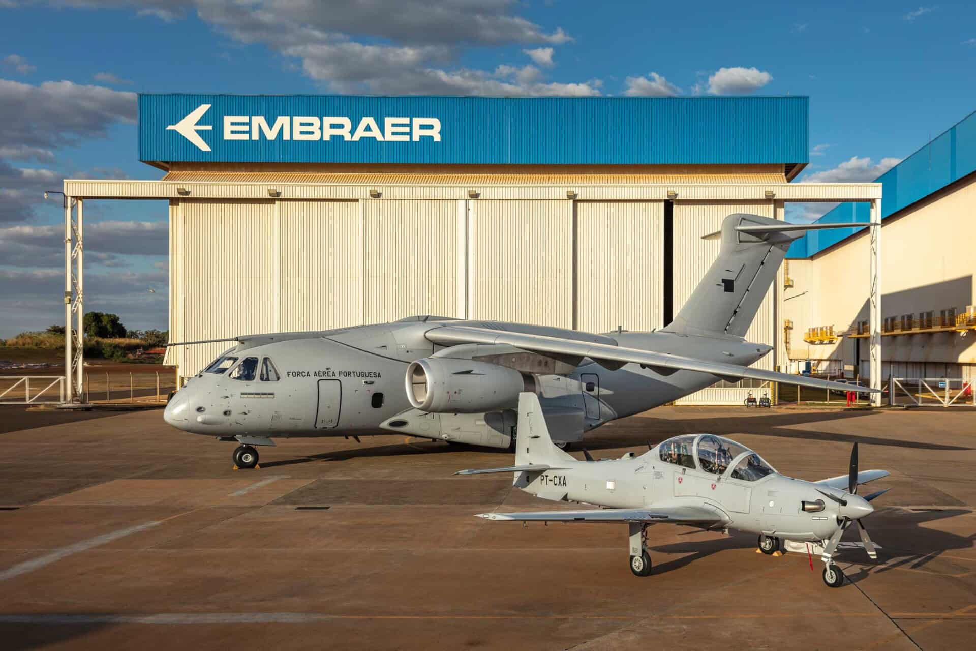 Embraer FAPs A-29N und KC-390 Millennium