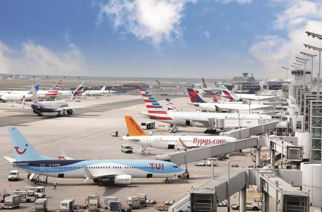 Flughafen Frankfurt Vorfeld