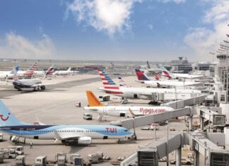 Flughafen Frankfurt Vorfeld