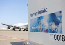 Thermotransporter auf dem Vorfeld