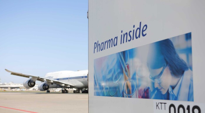 Flughafen Frankfurt: Europas führender PharmaHub für globalen Gesundheitsmarkt Thermotransporter auf dem Vorfeld